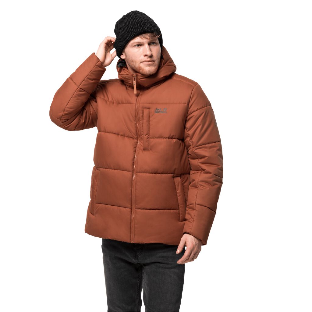 Jack Wolfskin KYOTO insulated jacket ανδρικα χαλκός | GR4137852